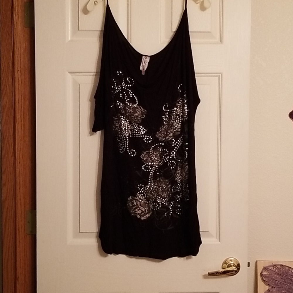 Dress with embellishments